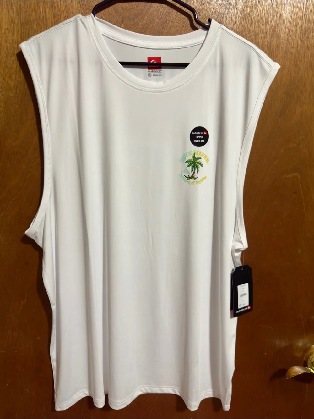 Quiksilver Sleeveless Rash Guard Swim Shirt